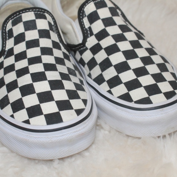 VANS Checkerboard Slip On Shoes - Picture 3 of 8